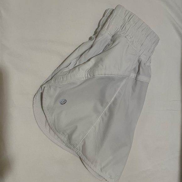 lululemon athletica Pants - White Lululemon Hotly Hot High Rise 2.5 Inch. Shorts